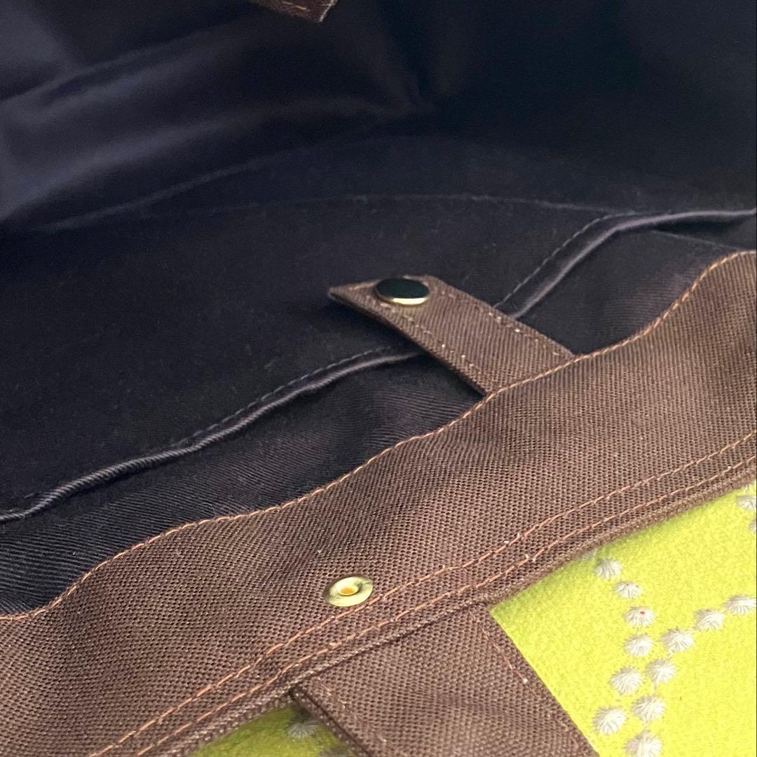 トートバッグ　dopタンバリン カーキ