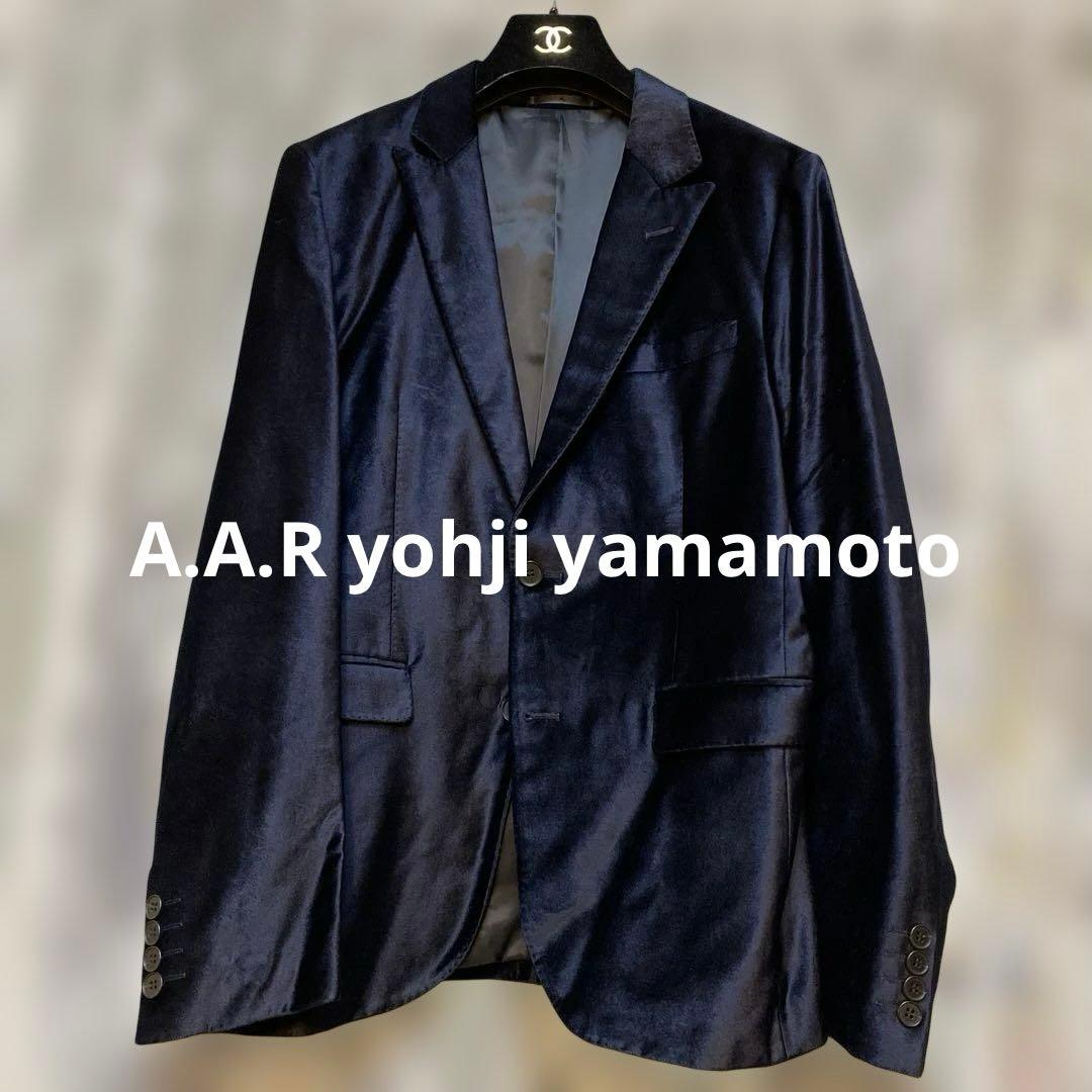 A.A.R yohji yamamoto ベルベットテーラード　ベロアジャケット
