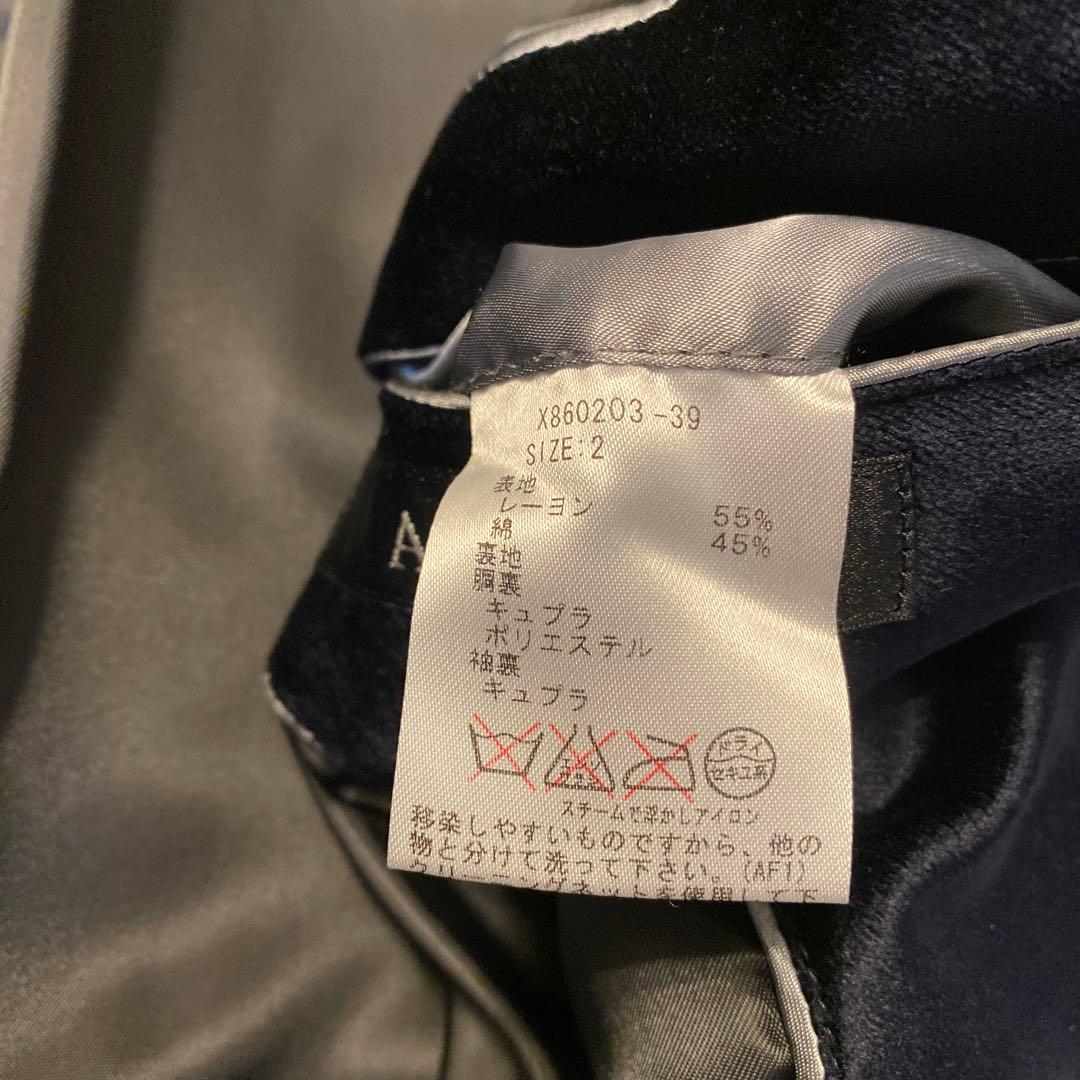 A.A.R yohji yamamoto ベルベットテーラード　ベロアジャケット