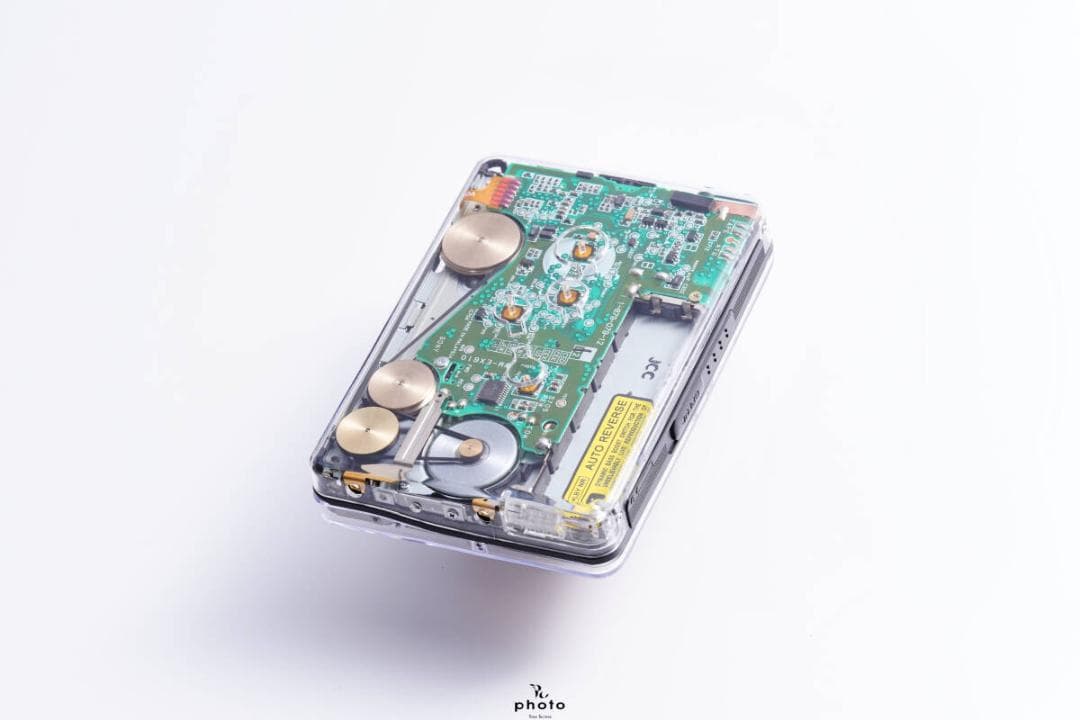 SONY WALKMAN 透明外装 真鍮製フライホイール WM-EX610