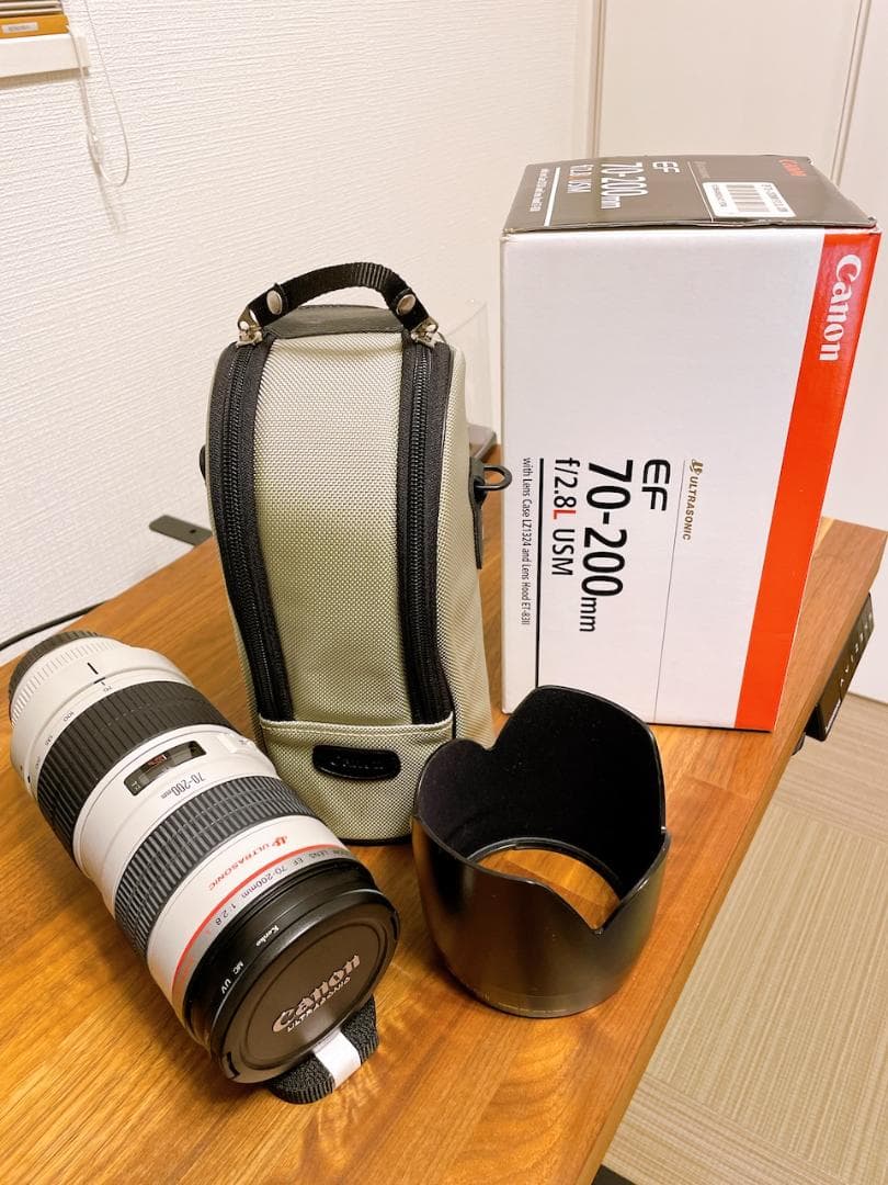 極美品 Canon EF70-200mm f/2.8L USM 箱付