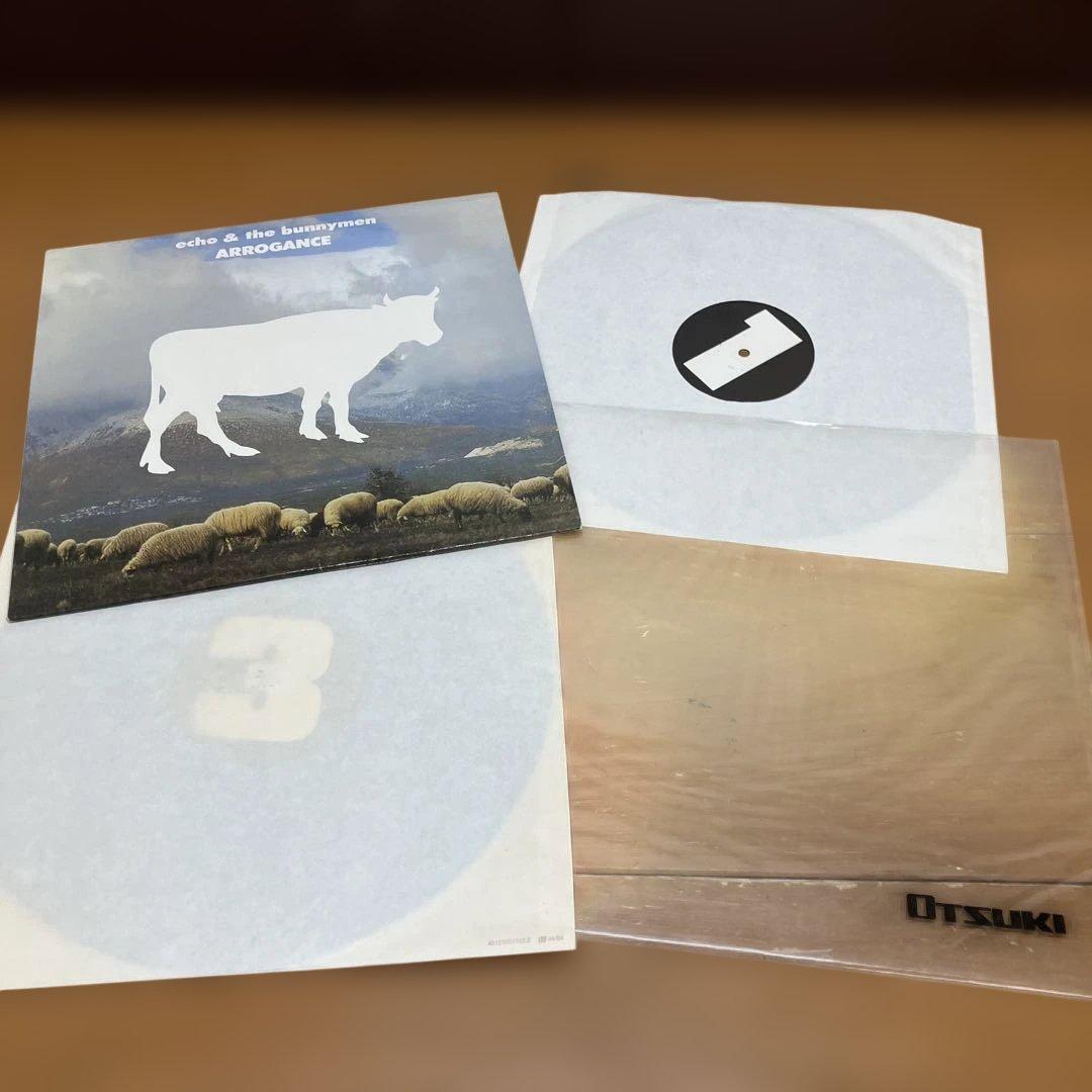 ⑮-38 Echo&the Bunnymen ARROGANCE 2LP 希少盤