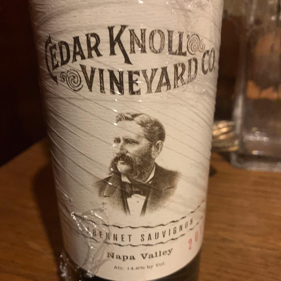 セダル クノール ヴィンヤード カベルネ ソーヴィニヨン 2019