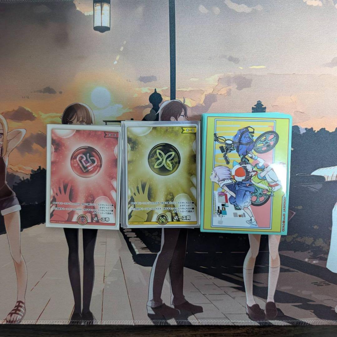 ババドナ デッキ 宝鐘マリン 大空スバル スリーブ付き