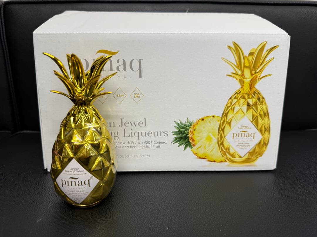 pinaq ゴールドパイナップルリキュール 50ml ×12本