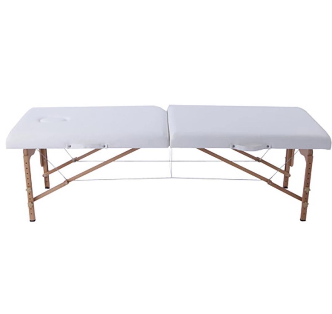 軽量木製折りたたみベッド EB-03（キャリーバッグ付）（ホワイト）