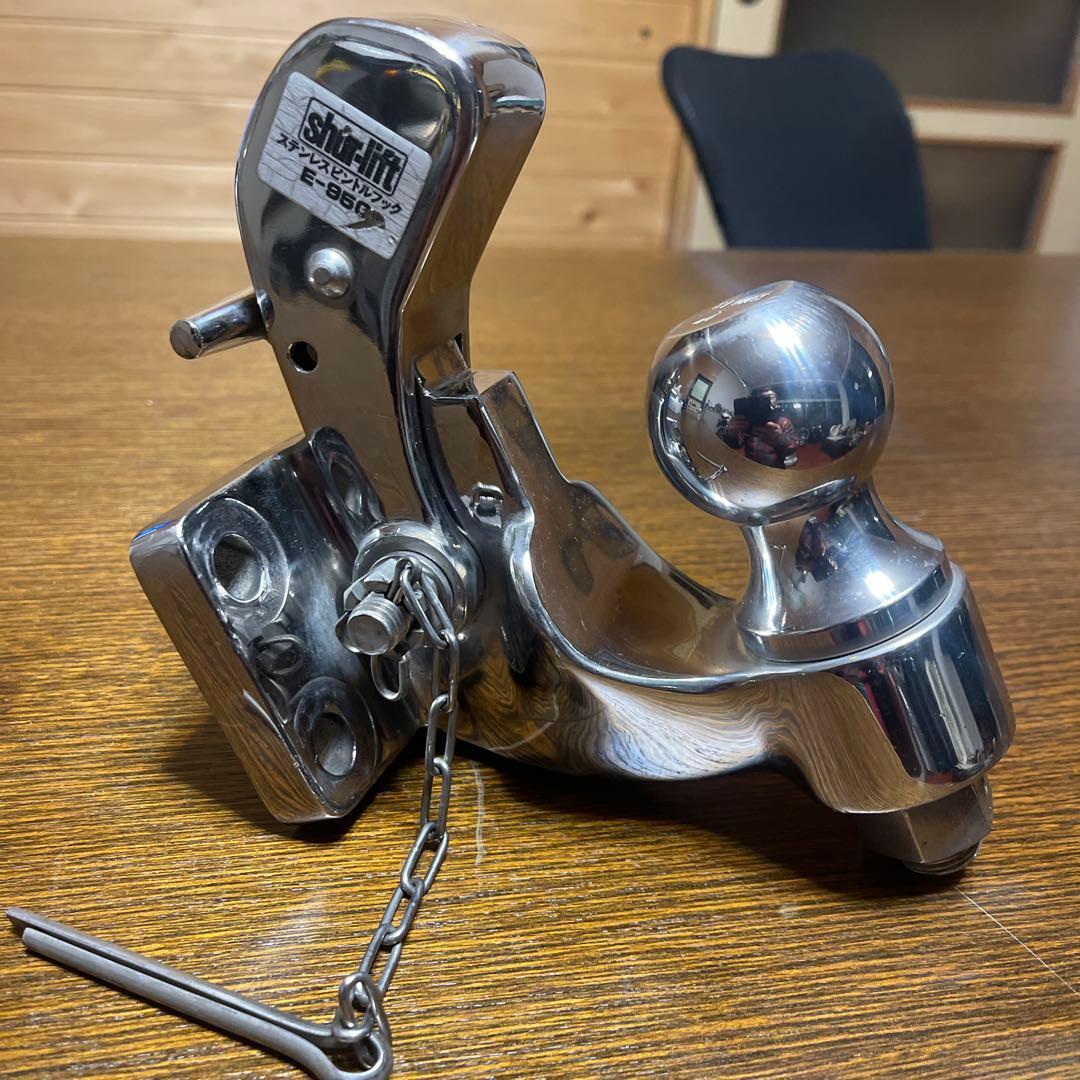 トレーラー ヒッチ ・ピンドルフックステンレス2インチ ボール