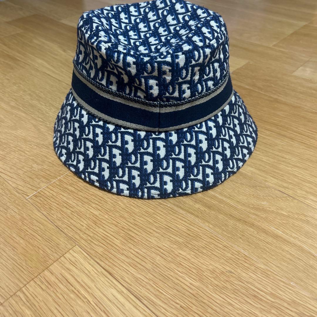 Dior バケットハット ネイビー/ホワイト