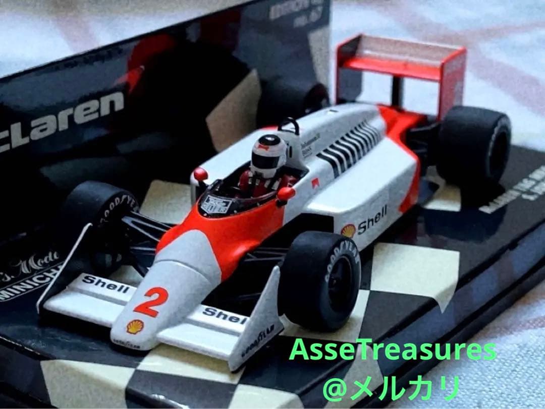 ミニチャンプス 1/43 マクラーレン・TAGポルシェ MP4/3 ヨハンソン