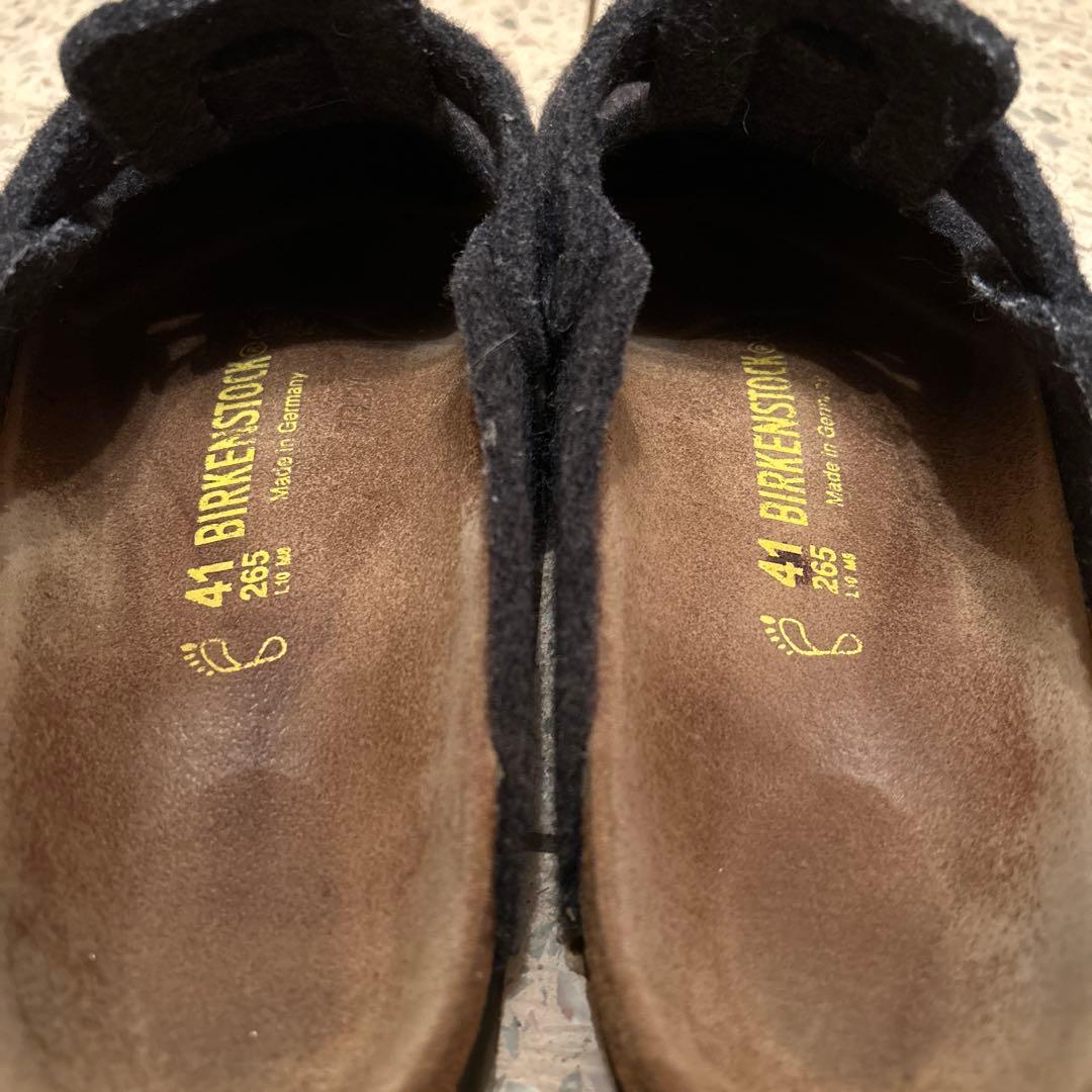 BIRKENSTOCKビルケンシュトック ボストン ウールフェルト 26.5cm