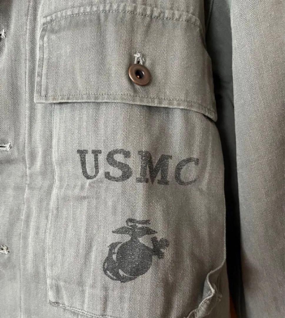 USMC H.B.Tトロピカルジャケット 海兵隊　40R m-43