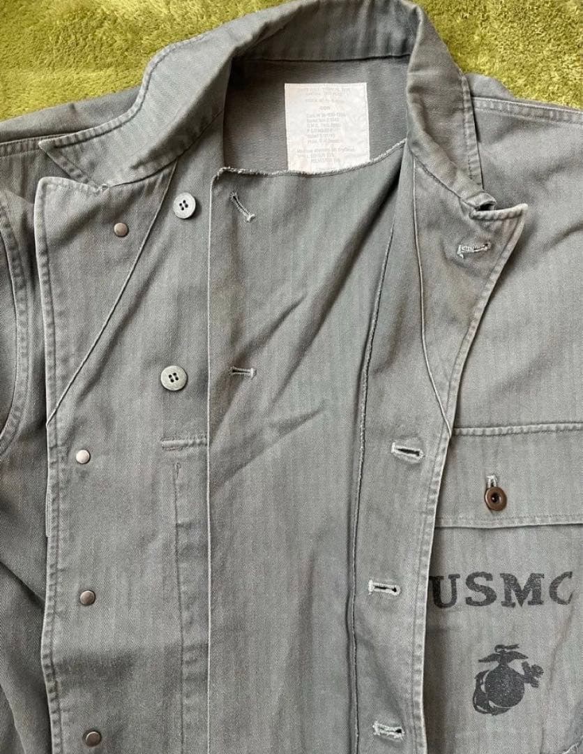 USMC H.B.Tトロピカルジャケット 海兵隊　40R m-43