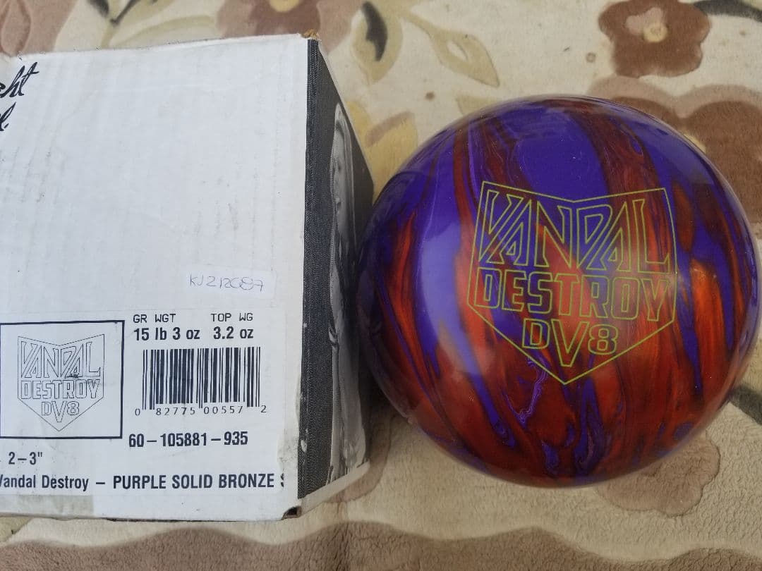 Vandal Destroy DV8 ボウル15lb 希少新品 値下げ