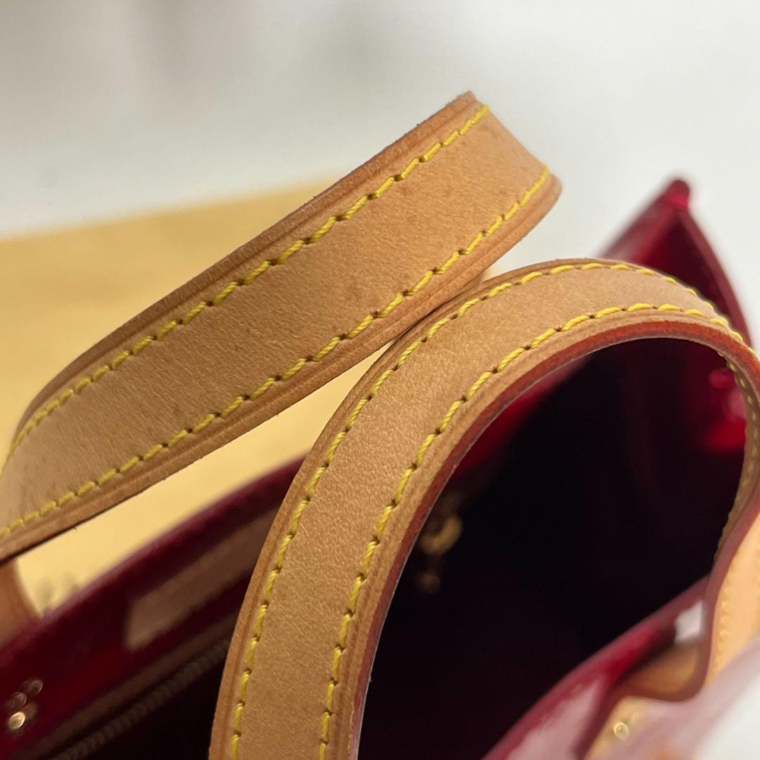 専用　ルイヴィトン　リードPM　ハンドバッグ　エナメル　ルージュM91088