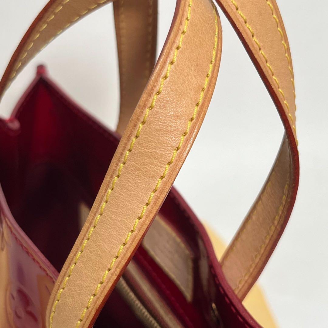 専用　ルイヴィトン　リードPM　ハンドバッグ　エナメル　ルージュM91088