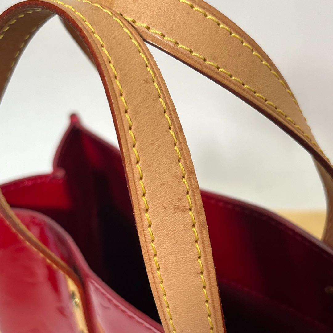 専用　ルイヴィトン　リードPM　ハンドバッグ　エナメル　ルージュM91088