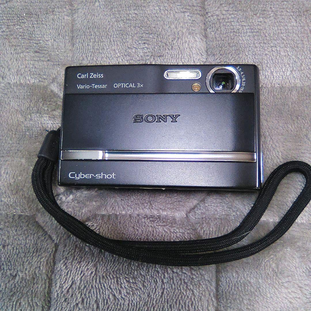 SONY DSC-T9 デジタルカメラ サイバーショット 黒色 完動品 美品