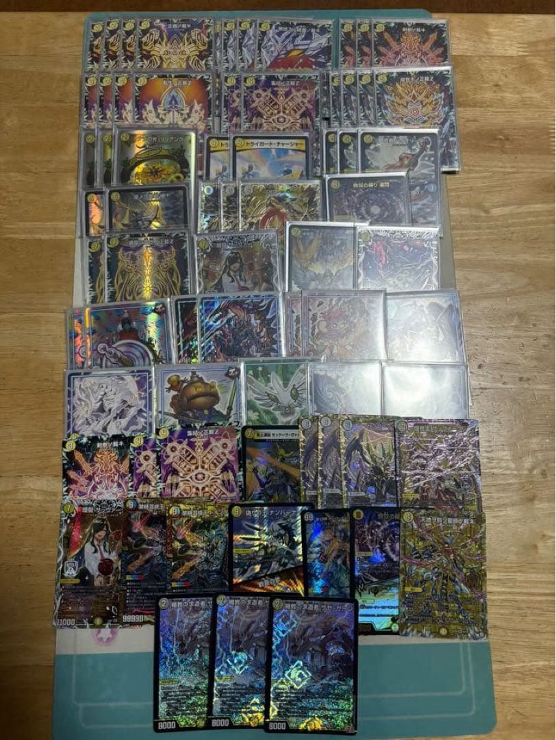 デュエルマスターズ 引退品　デッキ15個（カード併用含む）＋ストレージ