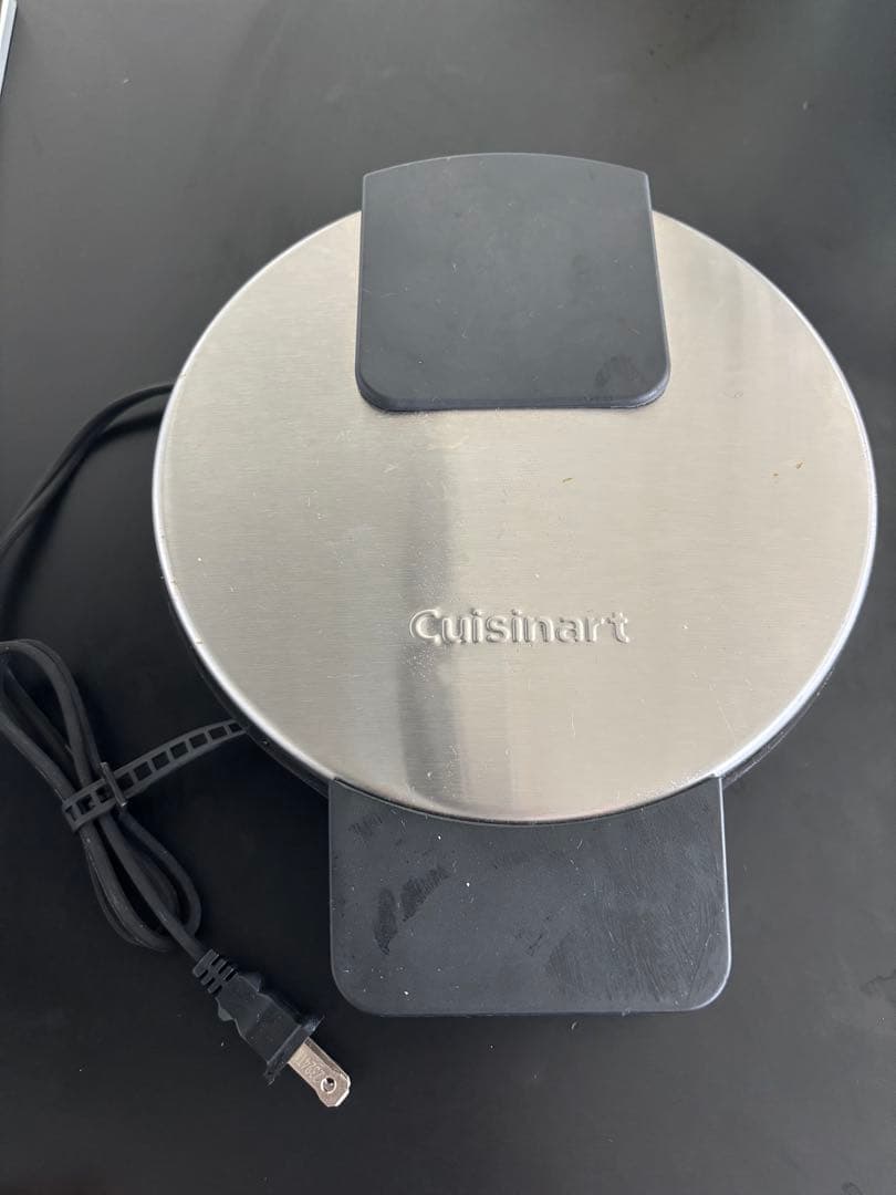 【美品】クイジナート ワッフルメーカー 4枚焼 丸型 BPAフリー