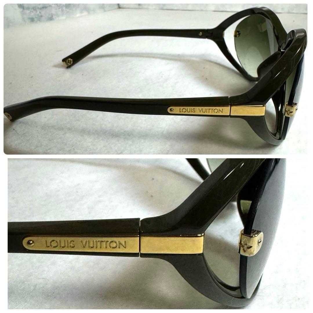 LOUIS VUITTON グリーン オーバーサイズサングラス