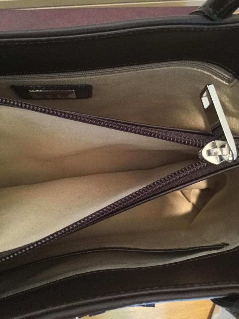 傳濱野　バッグ　茶色　ブラウン　ブラウン かごバッグ ストライプ模様