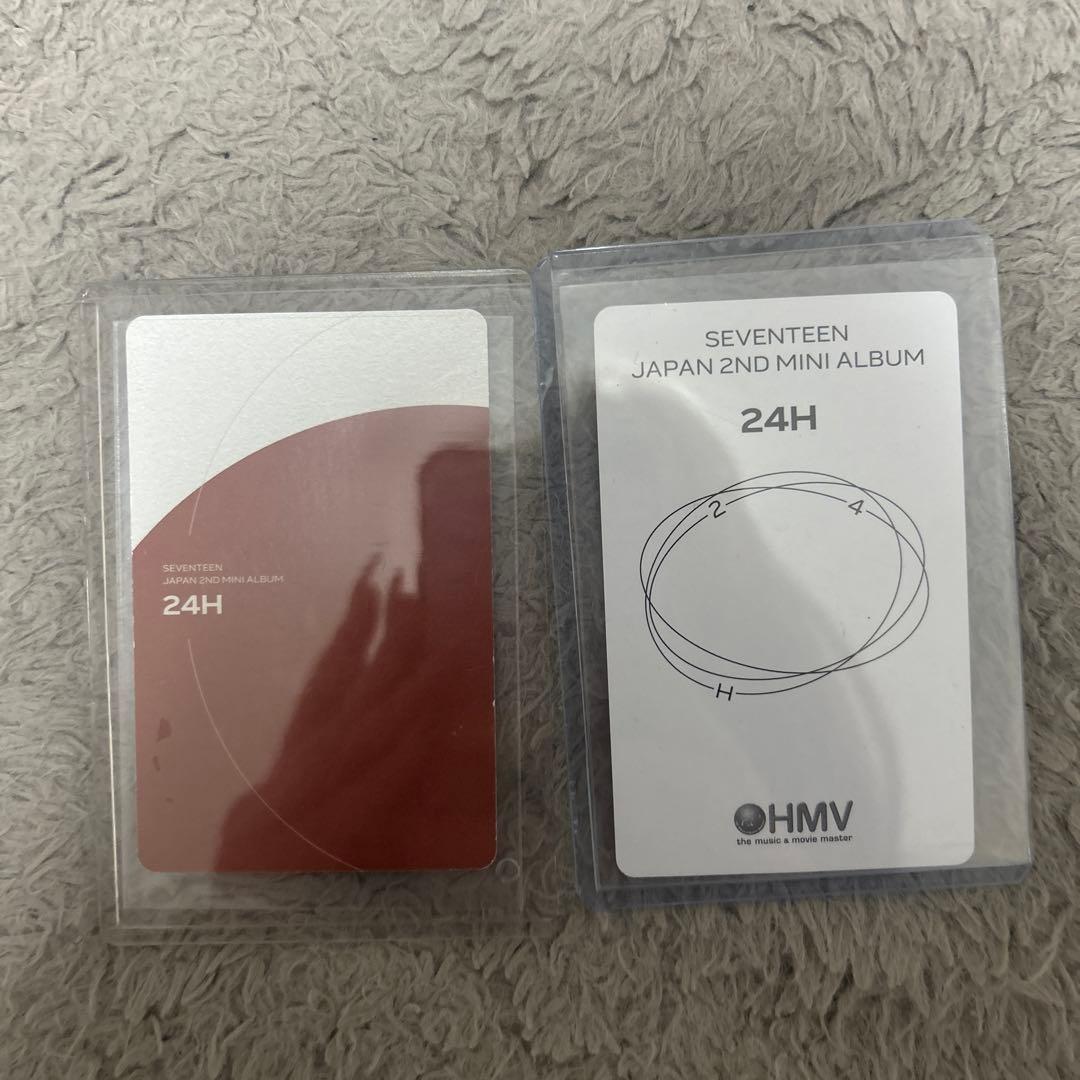 seventeen クプス　スンチョル 24h hmv 24h トレカ　通常盤
