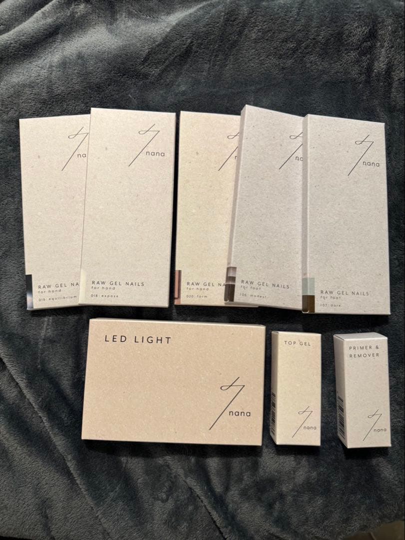 7nana ジェルネイルシール 5点セット