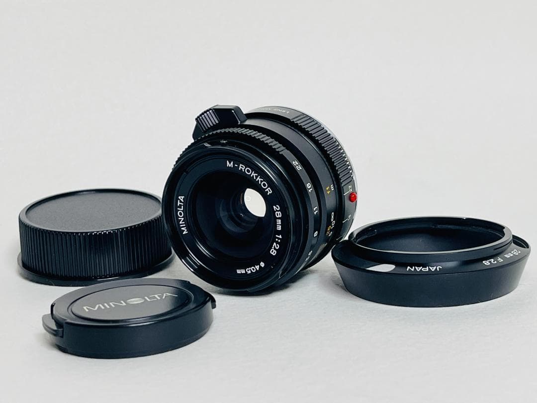 ★ ライツ MINOLTA M-ROKKOR 28mm F2.8 CL CLE用