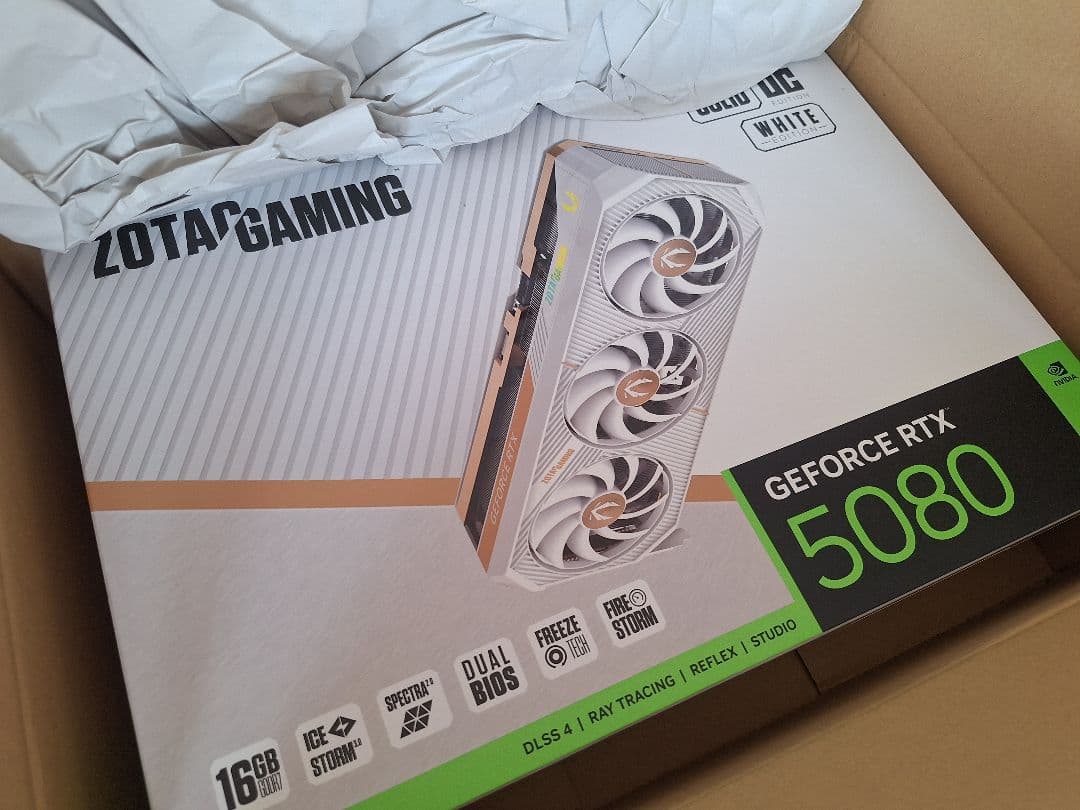 章*三様 ZOTAC GAMING GEFORCE RTX 5080 16GB