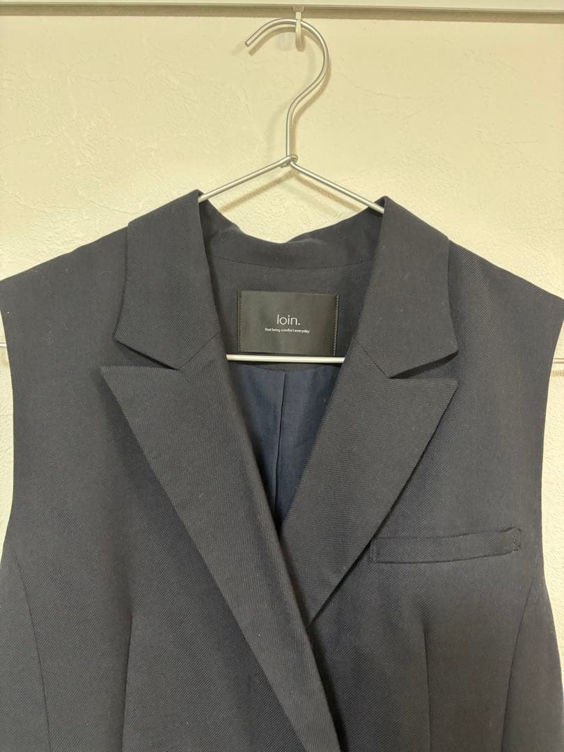 新品未使用　井川遥　ロワン　loin ネイビージレ