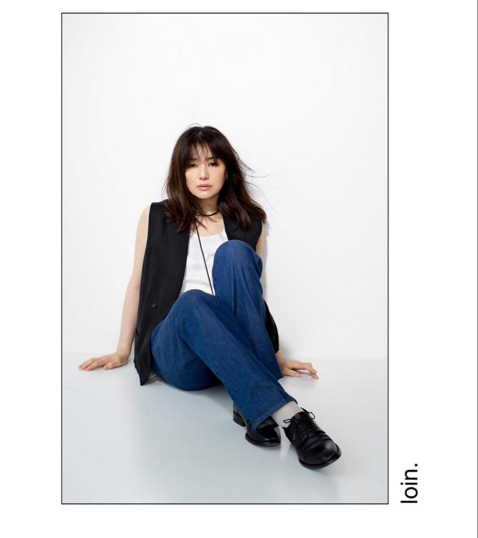 新品未使用　井川遥　ロワン　loin ネイビージレ