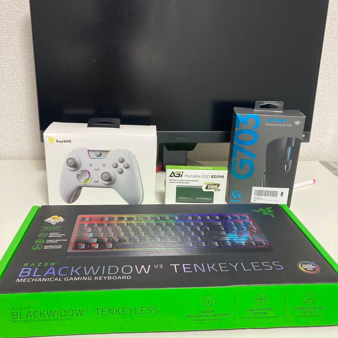 モニター マウス キーボード SSD2TB コントローラー