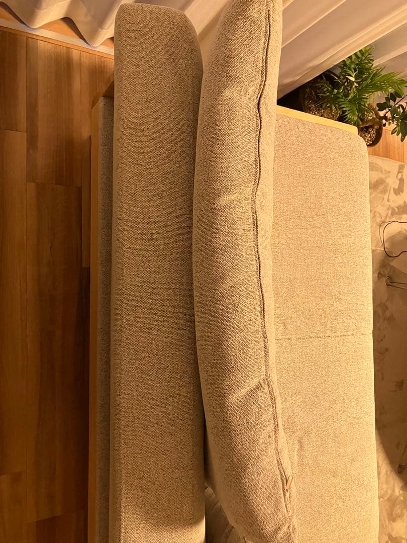 2人掛けソファベッド リクライニング モダンデコ　幅186cm