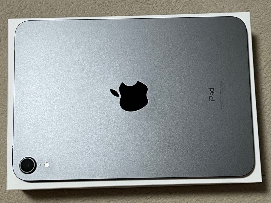 【初期化済み】iPadmini6 256GB Wi-Fiモデル　スペースグレイ