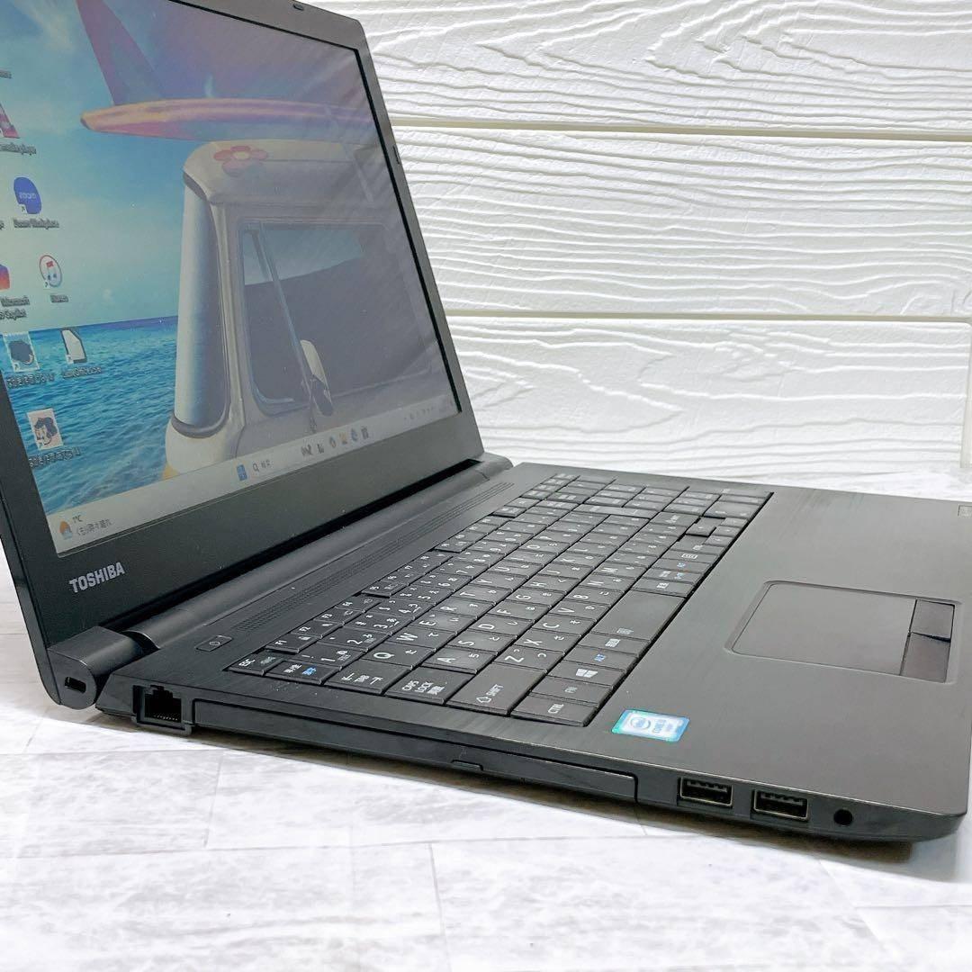 超お買い得✨高速起動✨win11 ノートパソコン SSD 8GB DVD 東芝