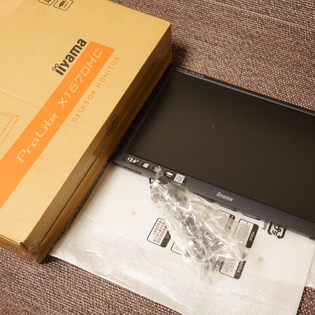 iiyama X1670HC モニター 15.6インチ 1920×1080