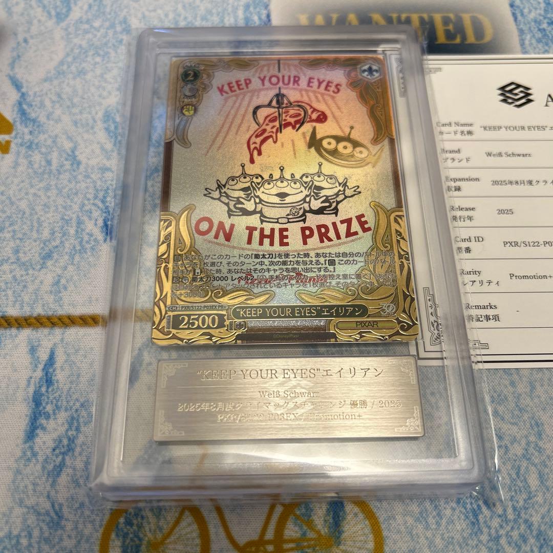 ヴァイス “KEEP YOUR EYES”エイリアン　PR+ ars10+ 鑑定