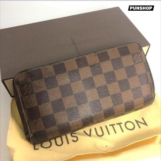 LOUIS VUITTON ルイヴィトン ダミエ ジッピーウォレット 長財布