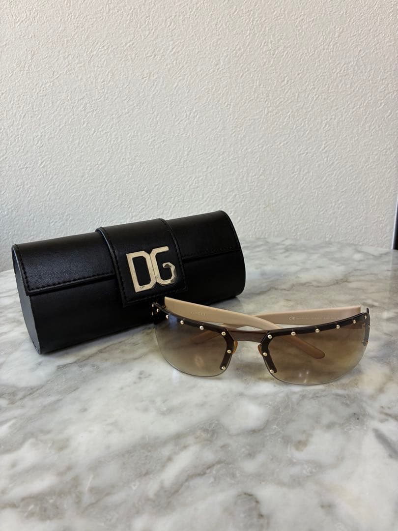 GUCCIサングラス スタッズ ブラウン グラデーション