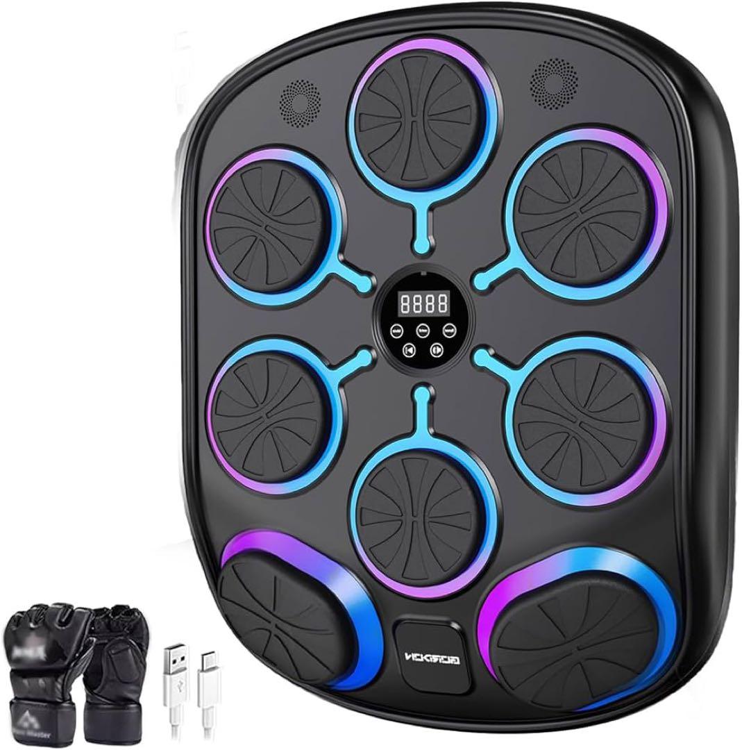 音楽ボクシングマシン Bluetooth機能付き 壁掛け型 穴あけ不要