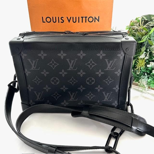 G様‼️ルイヴィトン モノグラム エクリプス ソフトトランク ショルダーバッグ