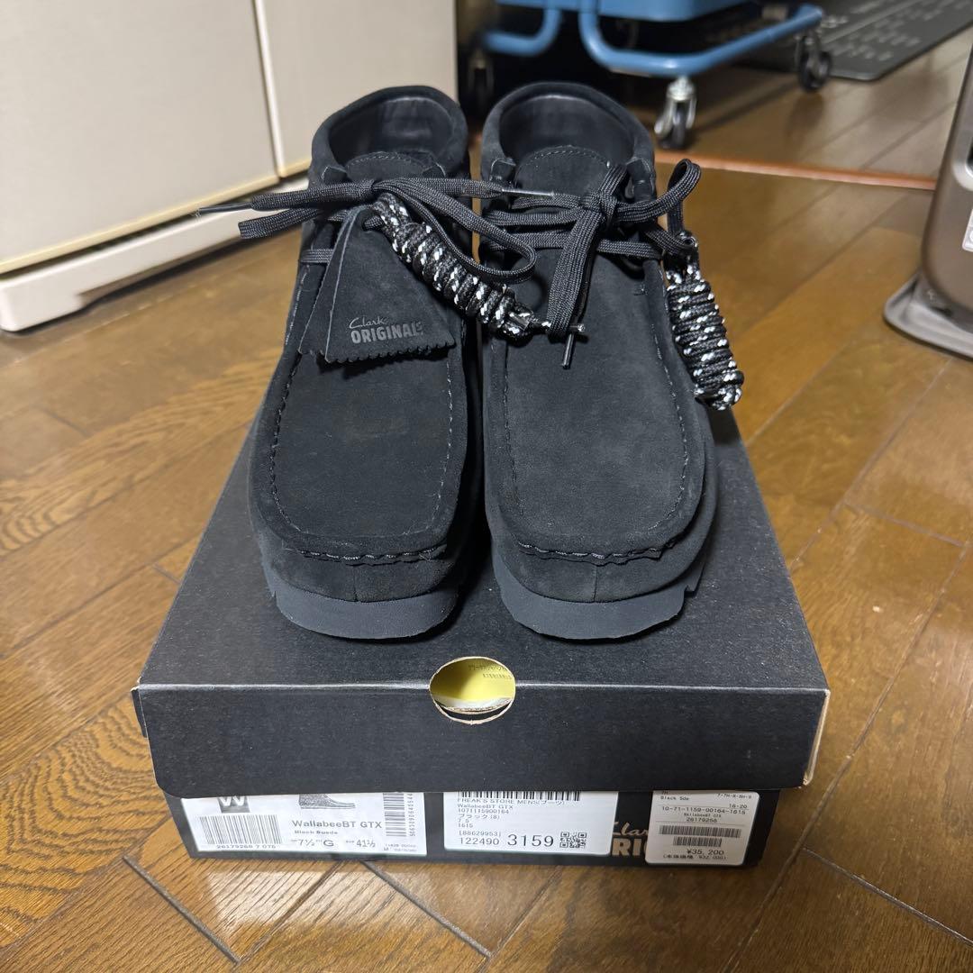 Clarks wallabee GTX ゴアテックス 25.5 uk7.5