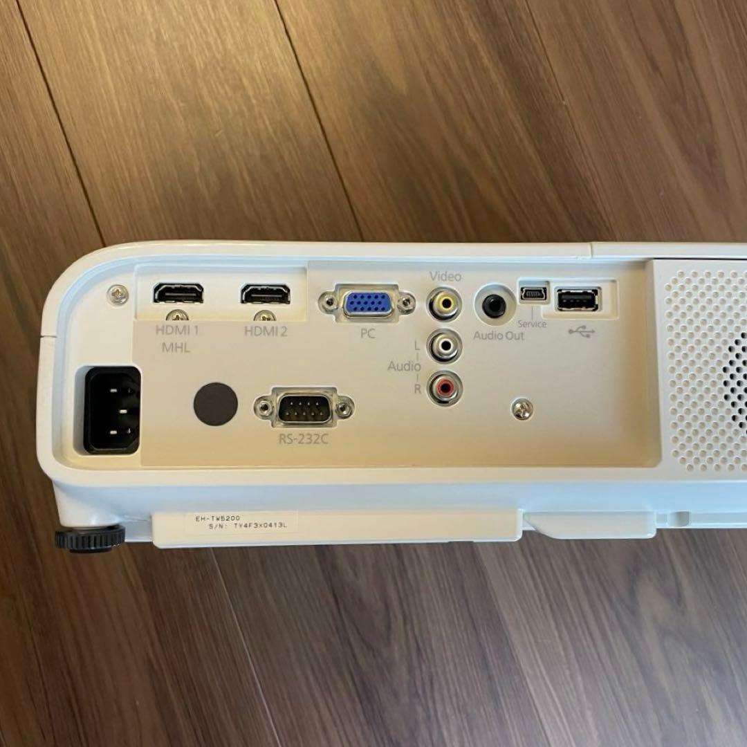 エプソン プロジェクター 点灯時間92時間 EH-TW5200