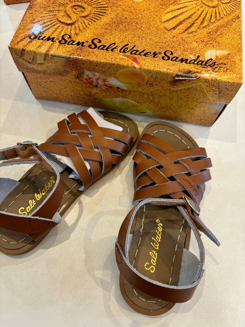 saltwater RETRO サイズ11 新品未使用　tan
