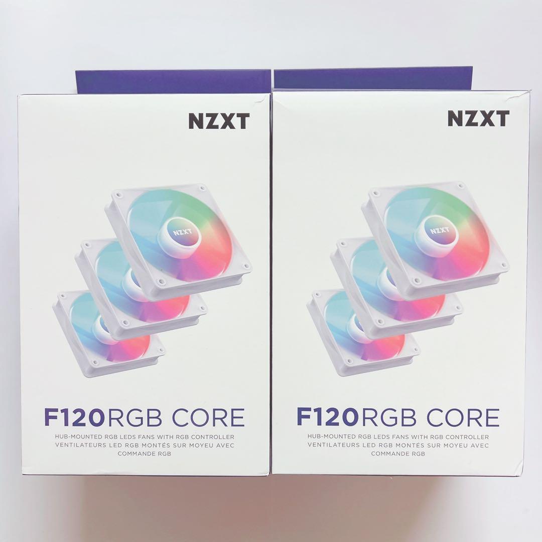 NZXT F120 RGB CORE 3個 × 2セット