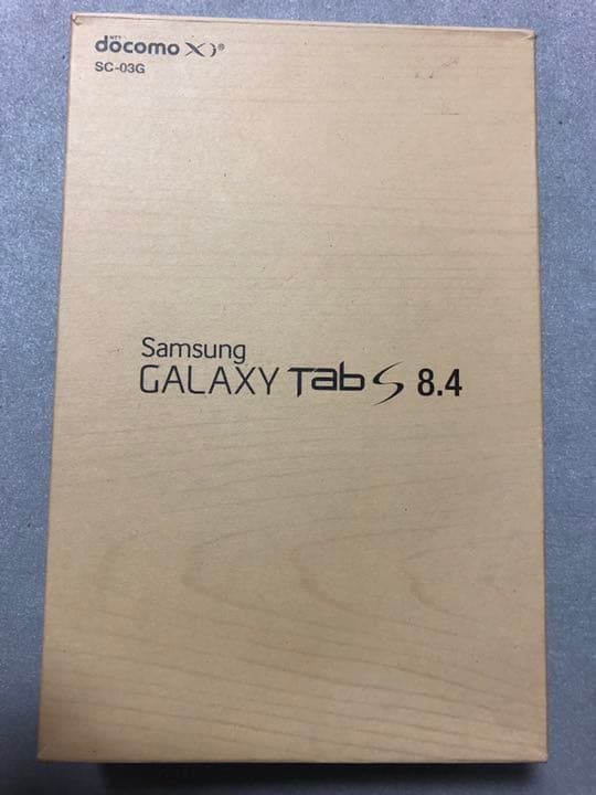 ★送料無料 ドコモ SC-03G GALAXY Tab S 8.4 超美品