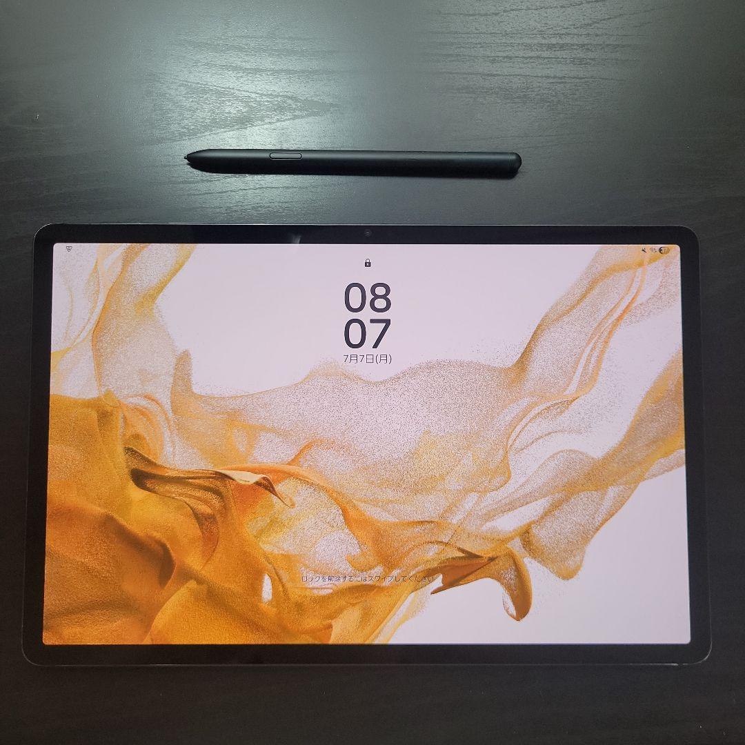 Galaxy Tab S8+ タブレット,128GB Sペン付