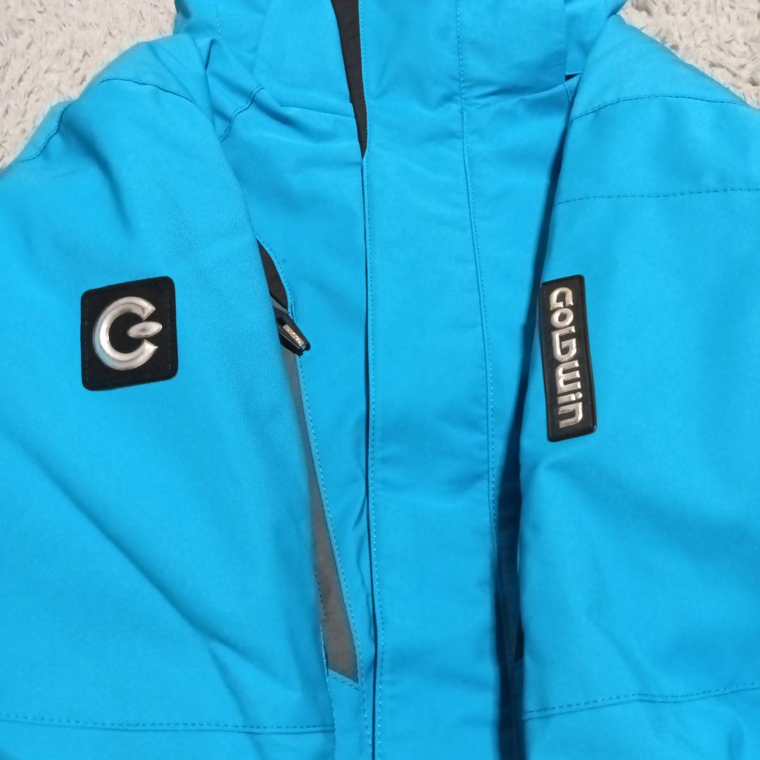 【美品】GOLDWIN ゴールドウィン　ウェア　青　セットアップ　上下　Мサイズ