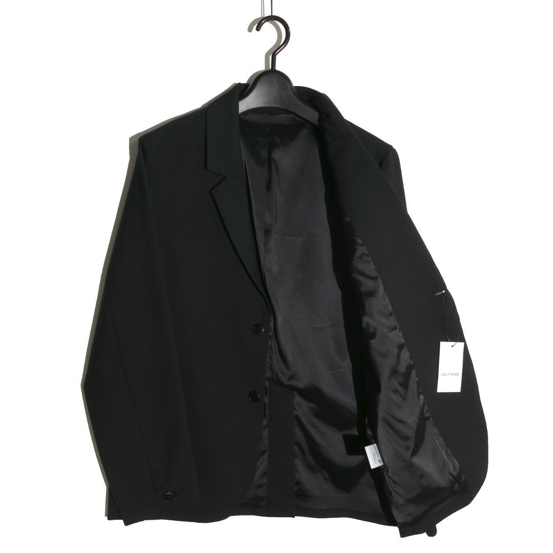 新品 JULY NINE テーラードジャケット 36 ジュライナイン ブラック