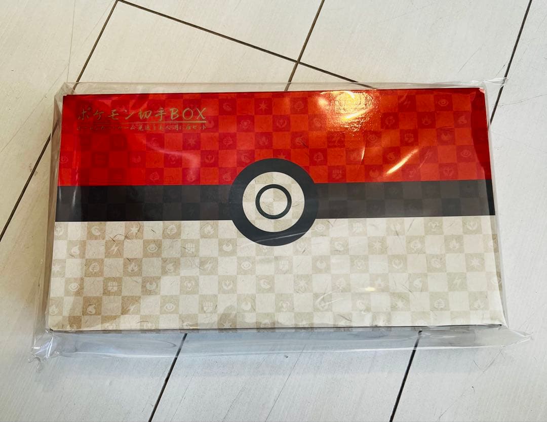 ポケモンカード 切手BOX 見返り美人 月に雁 完全未開封 あんしん鑑定付